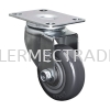 Plate Mount Swivel PU Caster Castor Wheel