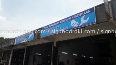 succell workshop and service centre normal G.i signboard at puchong Kuala Lumpur