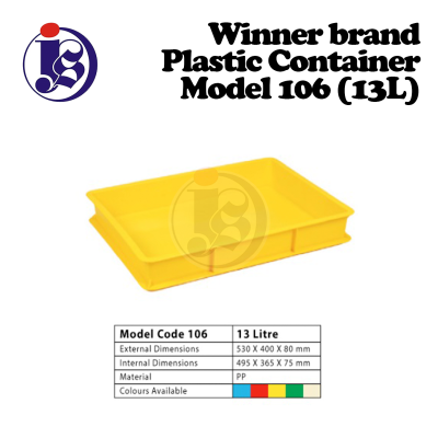 Winner Plastic Container Model 106