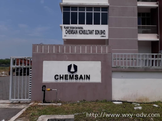 Chemsain Aluminium Box Up Signboard