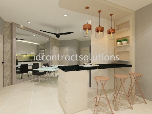 Interior & Renovation Refer Malacca - Atlantis Residence Malacca