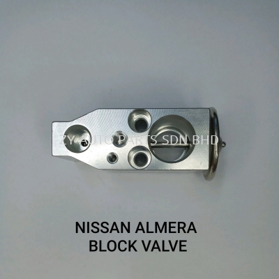 NISSAN ALMERA BLOCK VALVE