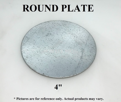 ROUND PLATE 4" 