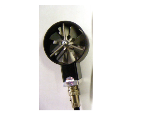 APT275 - 2.75 Inch Rotating Vane Anemometer Probe with Integral RTD Temperature Sensor