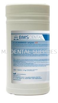 CLEANMED WIPES DISINFECTANT WIPES, (ALCOHOL FREE) 200WIPES/BTL, #7004AF-D, BMS DENTAL