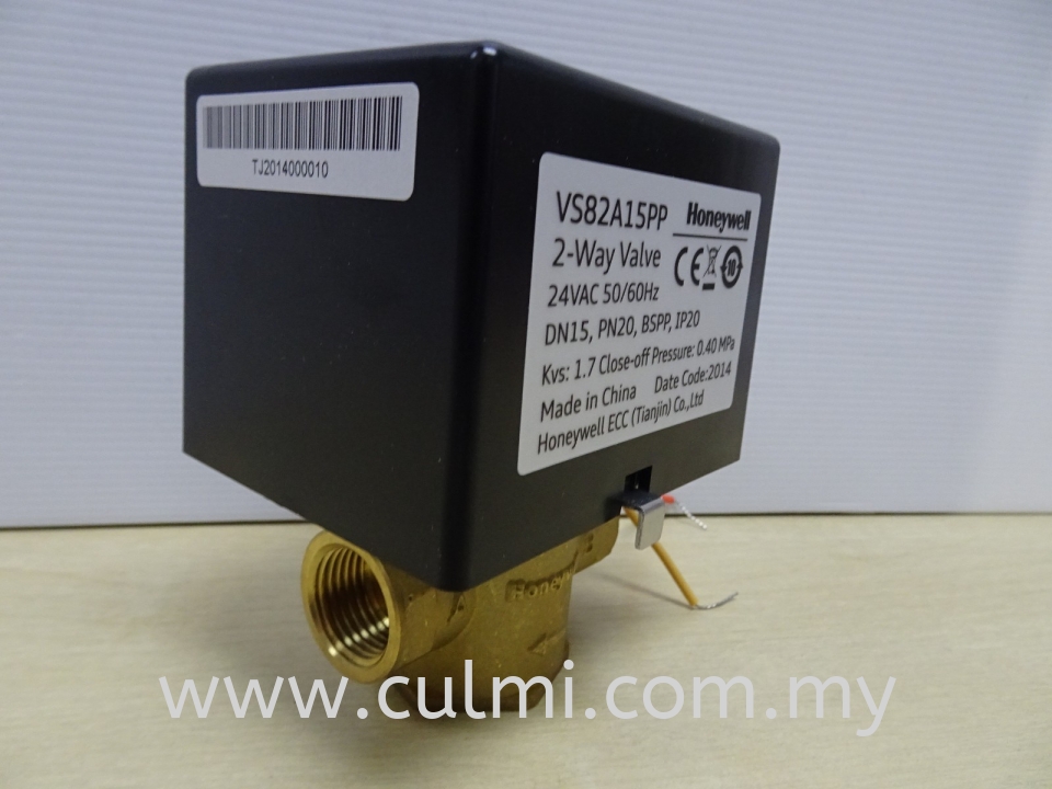 HONEYWELL VS8 SERIES 2-WAY/3-WAY FAN COIL VALVE (SPRING RETURN TYPE)