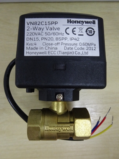 HONEYWELL VN8 SERIES 2-WAY/3-WAY FAN COIL VALVE (NON-SPRING RETURN TYPE)