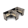 2 Seater Fabric Partition Office Workstation Concept 2 Fabric Partition Systems Workstations