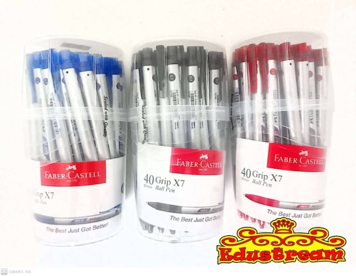 FABER CASTELL GRIP X5& X7 BALL PEN (BOX) !!!