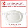 19 1/2 Rectangular Platter COUPE COLLECTION High Density Glaze Melamine Plate Bowl  Tableware