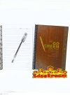 SPIRAL NOTEBOOK (PLASTIC SPIRAL) 70GSM  50'S Notebook Writing & Correction Stationery & Craft