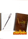 SPIRAL NOTEBOOK (PLASTIC SPIRAL) 70GSM  50'S Notebook Writing & Correction Stationery & Craft