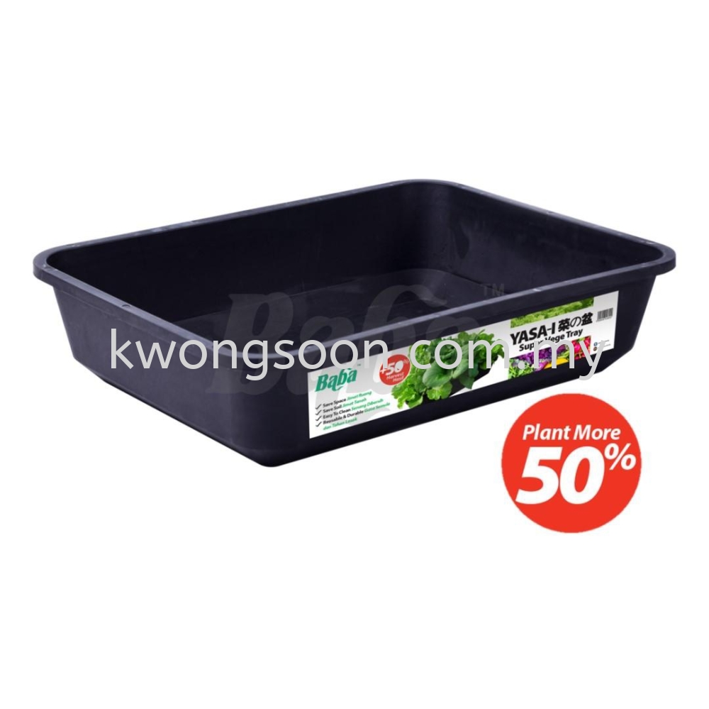 BABA YASA I SUPER VEGE TRAY FOR GROWING VEGETABLES Flower Pot baba-yasa-i-super-vege-tray-for-growing-vegetables-flower-pot