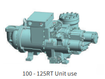 Hitachi Screw Compressor ASCCW-Z  100 ~ 125 RT