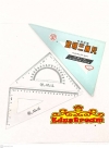 ACRYLIC GLASS SET SQUARES 8325/  FRENCH CURVES SET Ruler & Sharpeners School & Office Equipment Stationery & Craft