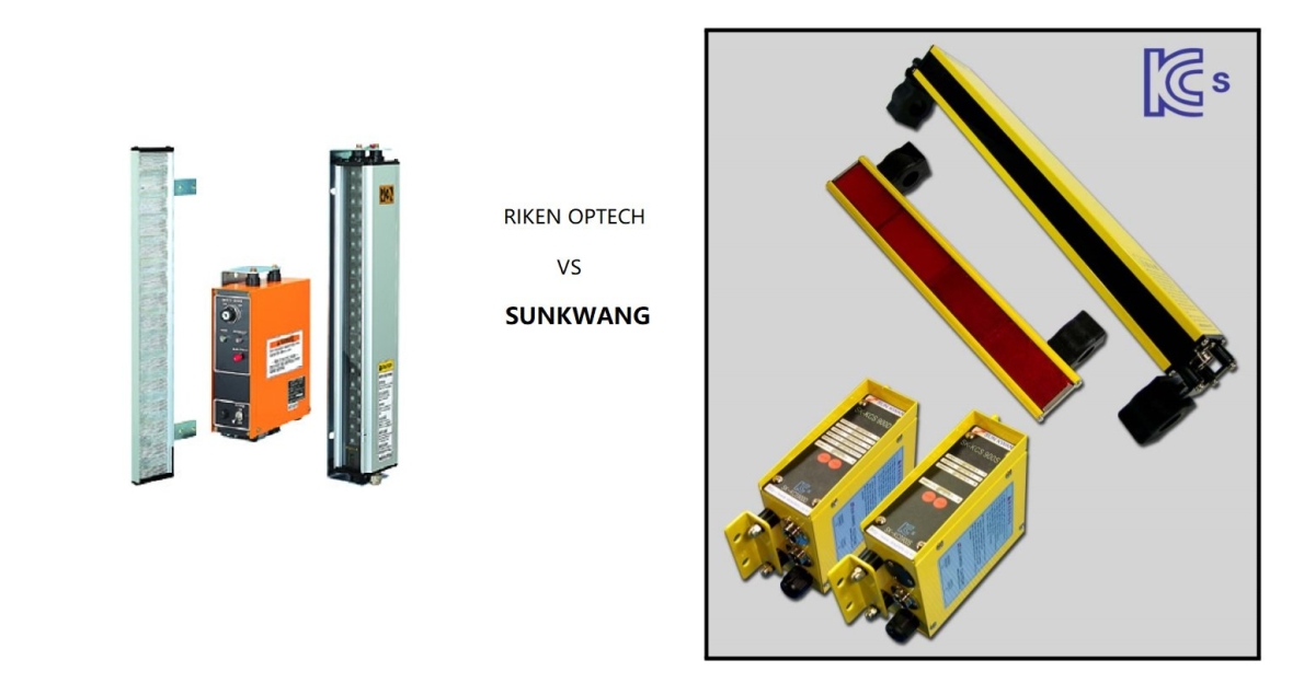 RIKEN SAFETY LIGHT CURTAIN vs SUNKWANG