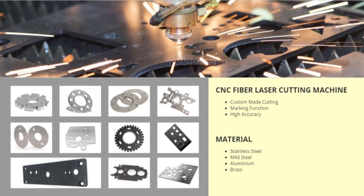 CNC Fiber Laser Cutting Machine Service