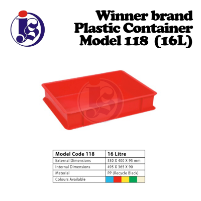 Winner Plastic Container Model 118