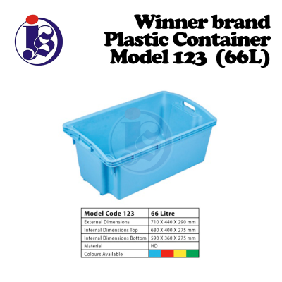 Winner Plastic Container Model 123