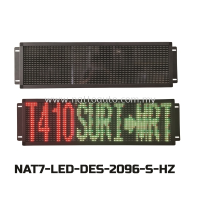 LED DESTINATION BOARD(20X96)FULL COLOUR