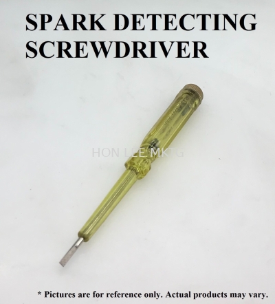 SPARK DETECTING SCREWDRIVER