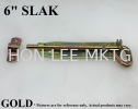 DOOR SLAK 6" (GOLD) 6" DOOR SLAK (GOLD) DOOR SLAK DOOR / WINDOW ACCESSORIES