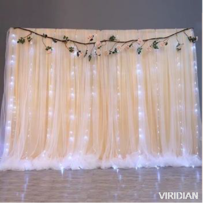 LED Tulle Chiffon Backdrop