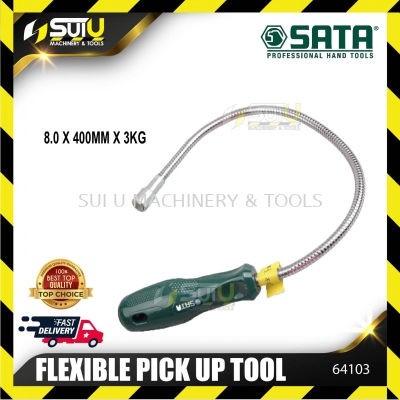 SATA 64103 FLEXIBLE PICK UP TOOL 8.0 X 400MM X 3KG