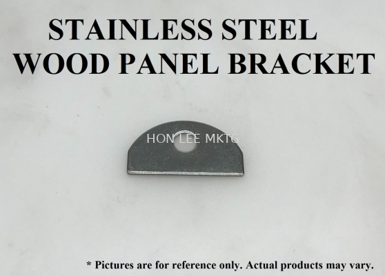 STAINLESS STEEL WOOD PANEL BRACKET