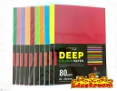 80GSM 20'S COLOUR PAPER (DEEP) Paper Writing & Correction Stationery & Craft