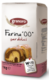 GRANORO FARINA "OO" PER DOLCI  (DESSERT )1KG Flour 