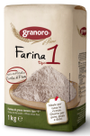 GRANORO FARINA "1" TYPE "1" FLOUR ( SOFT WHEAT ) 1KG Flour 