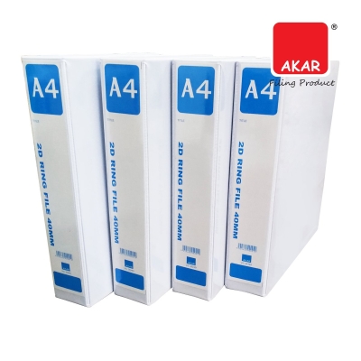 AKAR 2D PVC Ring File 40mm