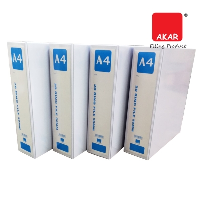 AKAR 2D PVC RING FILE 50mm