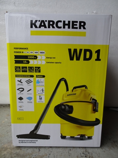 KARCHER WD 1 CLASSIC * KAP WET & DRY VACUUM CLEANER + BLOWING (P/NO:1.098-331.0) (OLD P/N:1.098-322.0)