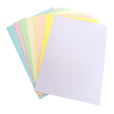 A4 colour paper 80gsm (100's/pck) -Light Colour-