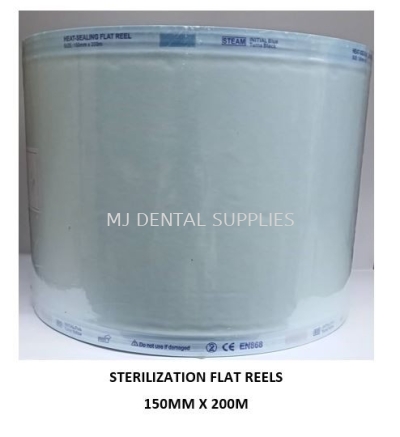 STERILIZATION FLAT REELS 150MM X 200M