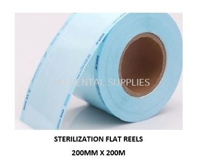 STERILIZATION FLAT REELS 200MM X 200M