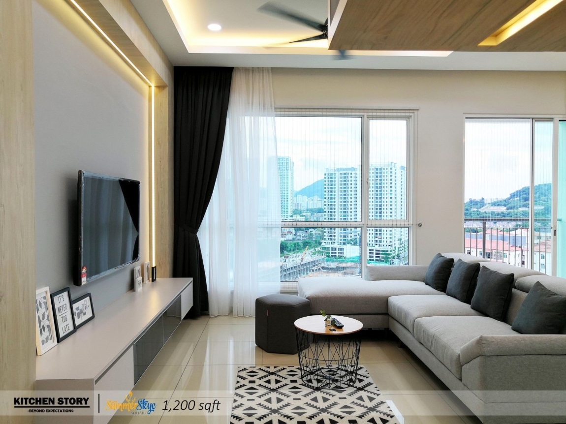 Penang SummerSkye Residences Interior Design Renovation Ideas Renovation Works In Bayan Lepas Penang & Butterworth Whole House Interior Design & Renovation Reference