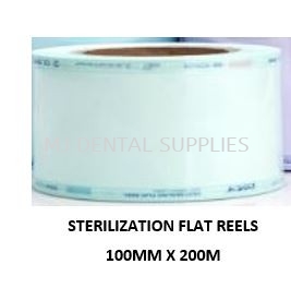 STERILIZATION FLAT REELS 100MM X 200M