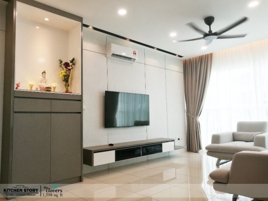 Penang The Clovers Taman Sri Bayan Finished Interior Design Renovation Ideas Samples