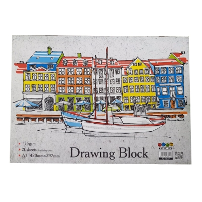 Drawing Block A3 135gsm -1 pc-