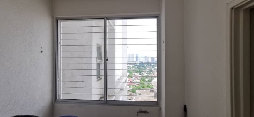 Install new sliding window