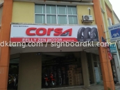 corsa motor 3D led channel box up frontlit signage at jalan kapar klang 