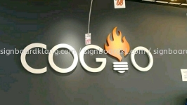 coglo 3D pvc cut out lettering sigange at Kuala Lumpur