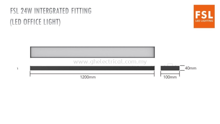 Fsl 24w Led Office Light 