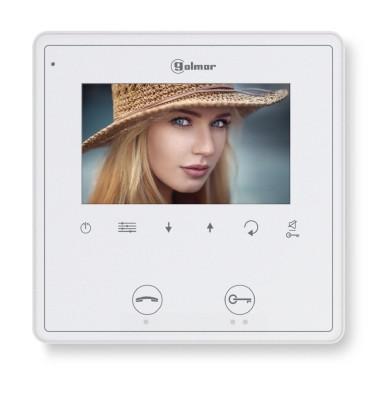 Vesta 2 GB2. Golmar 4.3" hands free colour monitor. #ASIP Connect