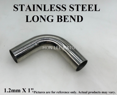 STAINLESS STEEL LONG BEND [1.2mm X 1"] 