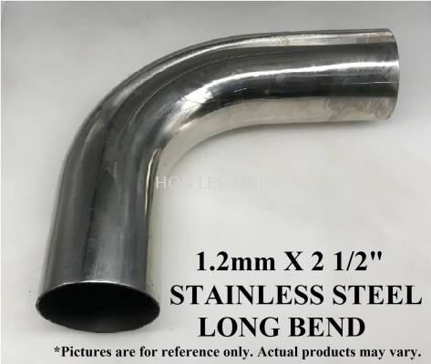 STAINLESS STEEL LONG BEND [1.2mm X 2 1/2"] 