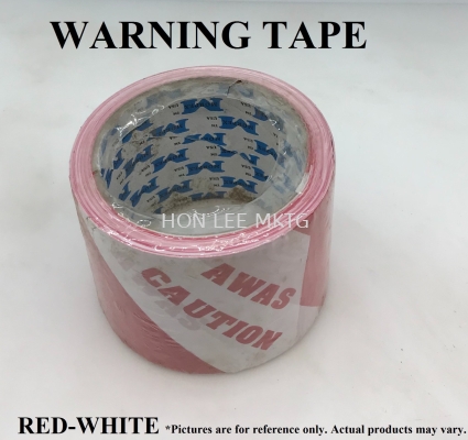 WARNING TAPE (RED-WHITE)